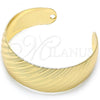 Oro Laminado Individual Bangle, Gold Filled Style Polished, Golden Finish, 07.329.0003 (17 MM Thickness, One size fits all)