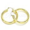 Oro Laminado Medium Hoop, Gold Filled Style Polished, Golden Finish, 02.170.0314.40