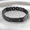 Stainless Steel Solid Bracelet, Polished, Steel Finish, 03.63.22918.08