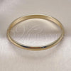 Oro Laminado Individual Bangle, Gold Filled Style Polished, Golden Finish, 07.213.0013.05