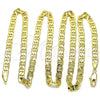 Oro Laminado Basic Necklace, Gold Filled Style Mariner Design, Polished, Golden Finish, 5.222.025.24