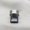 Stainless Steel Mens Ring, Snake and Bird Design, Black Polished, Steel Finish, 01.63.0641.06