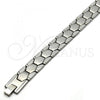 Stainless Steel Solid Bracelet, Polished, Steel Finish, 03.114.0227.09