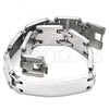 Stainless Steel Solid Bracelet, Polished, Steel Finish, 03.114.0382.09