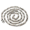 Stainless Steel Basic Necklace, Steel Finish, 04.113.0062.30