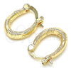 Oro Laminado Small Hoop, Gold Filled Style Polished, Golden Finish, 02.233.0043.12