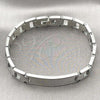 Stainless Steel Solid Bracelet, Polished, Steel Finish, 03.114.0394.1.08