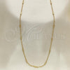 Oro Laminado Basic Necklace, Gold Filled Style Polished, Golden Finish, 04.318.0002.18
