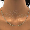 Oro Laminado Basic Necklace, Gold Filled Style Mariner Design, Polished, Golden Finish, 04.99.0014.18