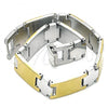 Stainless Steel Solid Bracelet, Polished, Two Tone, 03.114.0346.08