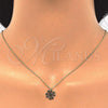 Sterling Silver Pendant Necklace, Polished, Golden Finish, 04.337.0001.1.16