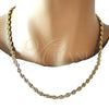 Oro Laminado Basic Necklace, Gold Filled Style Puff Mariner Design, Polished, Golden Finish, 04.63.1310.24