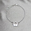 Sterling Silver Fancy Bracelet, Little Girl Design, Polished, Silver Finish, 03.392.0037.07