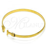 Oro Laminado Individual Bangle, Gold Filled Style Polished, Golden Finish, 07.185.0017.06 (05 MM Thickness, One size fits all)