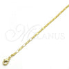 Oro Laminado Basic Necklace, Gold Filled Style Polished, Golden Finish, 04.213.0085.24