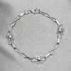 Sterling Silver Basic Bracelet, Polished, Silver Finish, 03.392.0032.07