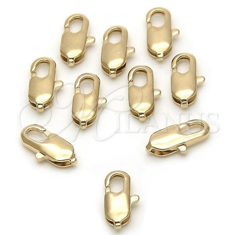 Oro Laminado Lobster Clasp, Gold Filled Style Polished, Golden Finish, 5.234.001.10