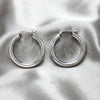 Sterling Silver Medium Hoop, Polished, Silver Finish, 02.425.0001.35