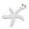 Sterling Silver Fancy Pendant, Polished,, 05.398.0058