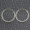 Sterling Silver Small Hoop, Polished, Silver Finish, 02.399.0010.15