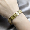Stainless Steel Solid Bracelet, Polished, Golden Finish, 03.63.22941.08