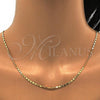 Oro Laminado Basic Necklace, Gold Filled Style Polished, Golden Finish, 04.213.0004.18