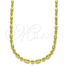 Oro Laminado Fancy Necklace, Gold Filled Style Ball Design, Polished, Golden Finish, 04.341.0103.16