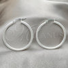 Sterling Silver Medium Hoop, Polished, Silver Finish, 02.389.0111.30