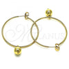 Oro Laminado Medium Hoop, Gold Filled Style Polished, Golden Finish, 02.63.2744.2.40