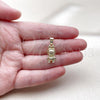 Oro Laminado Fancy Pendant, Gold Filled Style Polished, Golden Finish, 05.411.0074