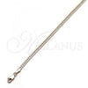 Oro Laminado Basic Necklace, Gold Filled Style Polished, Golden Finish, 04.319.0012.24
