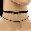 Oro Laminado Fancy Necklace, Gold Filled Style Choker Design, Polished, Golden Finish, 04.215.0015.12