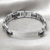 Stainless Steel Solid Bracelet, Polished, Steel Finish, 03.63.22965.08