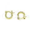 Oro Laminado Small Hoop, Gold Filled Style Polished, Golden Finish, 02.96.0084.10