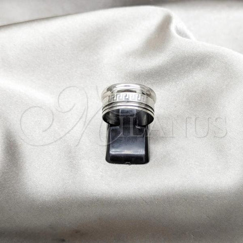 Stainless Steel Mens Ring, Polished, Steel Finish, 01.63.0582.07
