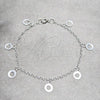 Sterling Silver Charm Bracelet, Polished, Silver Finish, 03.409.0168.07