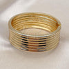 Oro Laminado Individual Bangle, Gold Filled Style Polished, Golden Finish, 07.307.0018.04