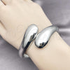 Rhodium Plated Individual Bangle, Polished, Rhodium Finish, 07.307.0031.1.04