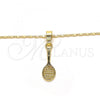 Oro Laminado Pendant Necklace, Gold Filled Style Polished, Golden Finish, 04.242.0087.24