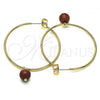 Oro Laminado Medium Hoop, Gold Filled Style Polished, Golden Finish, 02.63.2744.40