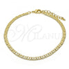 Oro Laminado Basic Bracelet, Gold Filled Style Polished, Golden Finish, 04.213.0098.08