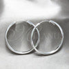 Sterling Silver Medium Hoop, Polished, Silver Finish, 02.425.0026.50