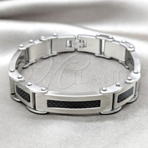 Stainless Steel Solid Bracelet, Polished, Steel Finish, 03.63.22971.09