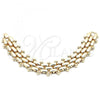 Oro Laminado Fancy Bracelet, Gold Filled Style Polished, Golden Finish, 03.331.0104.09