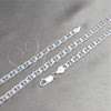 Sterling Silver Basic Necklace, Mariner Design, Polished, Silver Finish, 04.420.0019.20