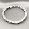 Stainless Steel Solid Bracelet, Polished, Steel Finish, 03.114.0399.09