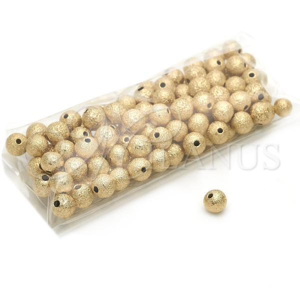 Oro Laminado Bead, Gold Filled Style Matte Finish, Golden Finish, 5.234.027.05.100