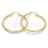 Oro Laminado Medium Hoop, Gold Filled Style Hollow Design, Polished, Golden Finish, 5.134.022.40
