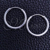 Sterling Silver Small Hoop, Polished, Silver Finish, 02.397.0037.20