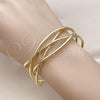 Oro Laminado Individual Bangle, Gold Filled Style Polished, Golden Finish, 07.428.0003